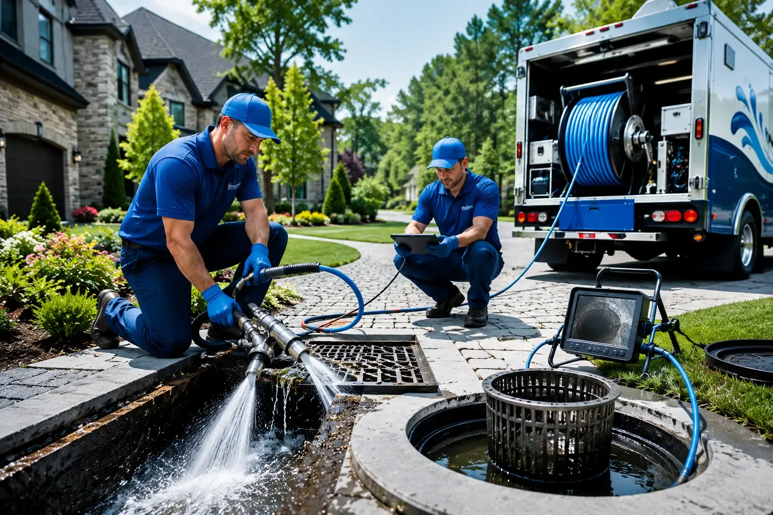 Local outdoor drain cleaning professionals in Timewell, IL